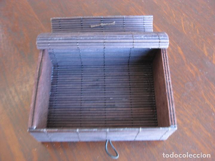 Cajas y cajitas met&aacute;licas: CAJITA DE RAMITAS DE MADERA - Foto 2