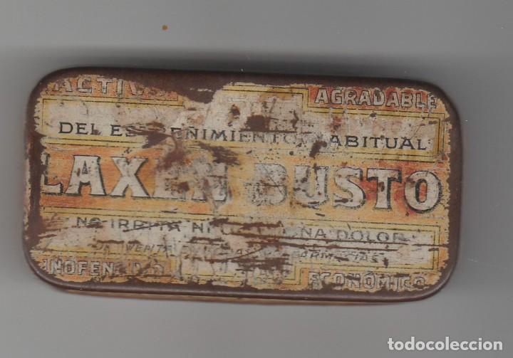 Cajas y cajitas met&aacute;licas: ENVASE DE LATA DE LAXEN BUSTO - Foto 1