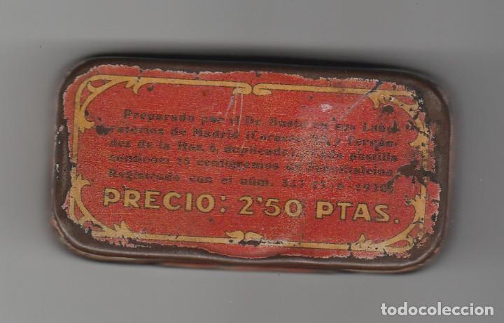 Cajas y cajitas met&aacute;licas: ENVASE DE LATA DE LAXEN BUSTO - Foto 2