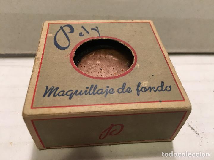 Bo&icirc;tes et petites bo&icirc;tes m&eacute;talliques: ANTIGUA CAJA EMBASE DE MAQUILLAJE PELY
