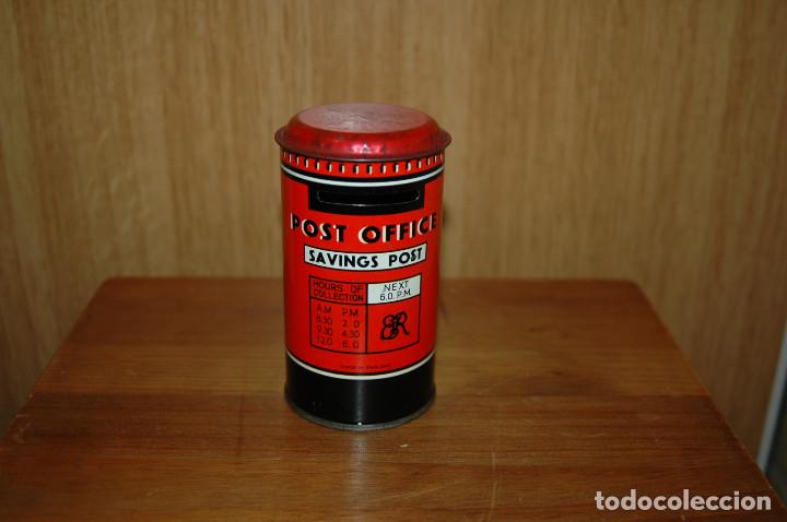 Cajas y cajitas met&aacute;licas: HUCHA BUZON POST OFFICE ...CORREOS TAMA&Ntilde;O 12 CTM