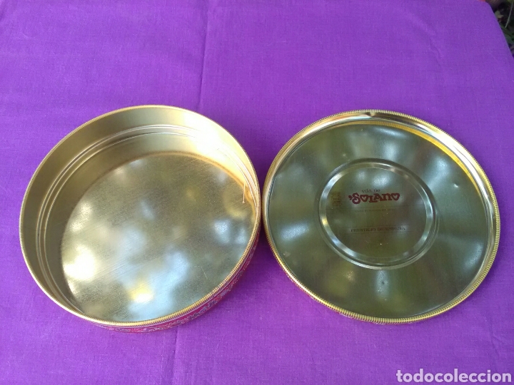 Cajas y cajitas met&aacute;licas: Caja de lata de solano - Foto 3