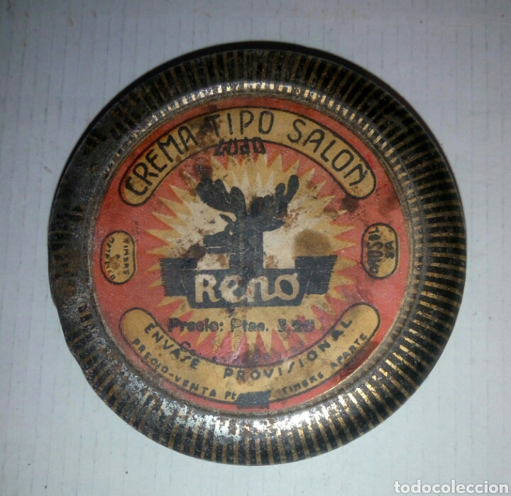 Cajas y cajitas met&aacute;licas: Caja metalica crema Reno envase provisional