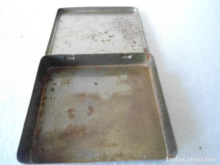 Cajas y cajitas met&aacute;licas: ANTIGUA LATA DE TABACO INGLES - Foto 4