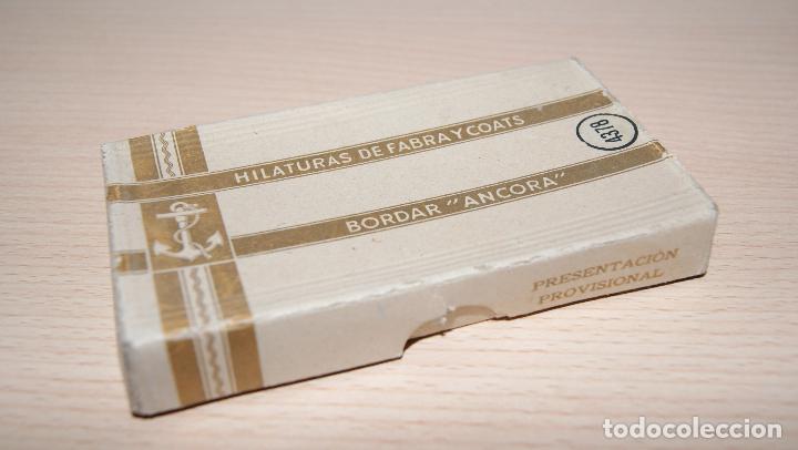 Caixas e caixinhas met&aacute;licas: Caja de cart&oacute;n Hilaturas de fabra y coats para bordar Ancora - Hilo de Algod&oacute;n