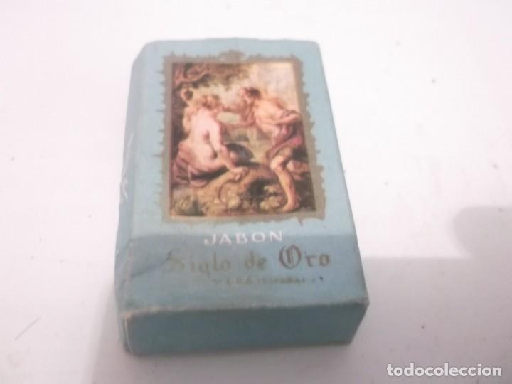 Blechdosen und Kisten: ANTIGUA PASTILLITA DE JAB&Oacute;N SIGLO DE ORO OBSEQUIO DE DROGUERIA -PERFUMERIA - DYAMO . MADRID