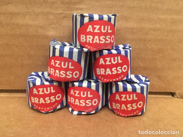 Blechdosen und Kisten: ANTIGUO PAQUETE EMBASE DE TINTE AZUL BRASO A&Ntilde;OS 60 SIN ABRIR