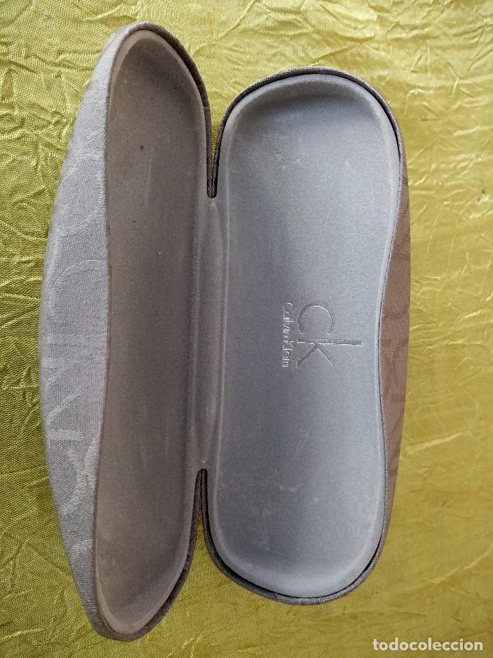 Cajas y cajitas met&aacute;licas: funda de gafas calvin klein - Foto 3