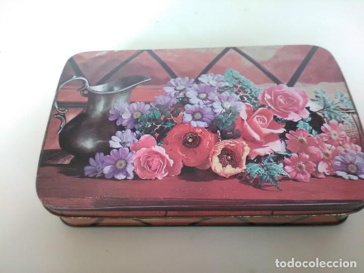 Cajas y cajitas met&aacute;licas: Caja de chapa pastillas de caf&eacute; Aldusa (Logro&ntilde;o)