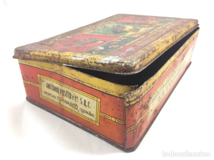 Cajas y cajitas met&aacute;licas: Azafranes y especias La codorniz - Antonio Fuster - Espinardo - Murcia