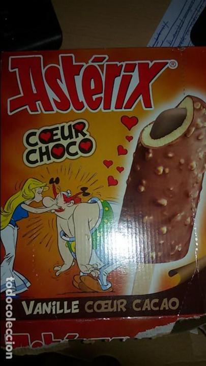 Cajas y cajitas met&aacute;licas: CAJA DE HELADOS COEUR CHOCO AST&Eacute;RIX - COLECCIONISMO ART&Iacute;CULOS AST&Eacute;RIX