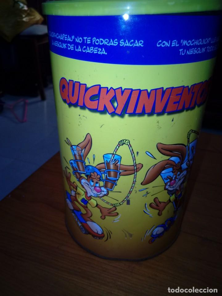 Cajas y cajitas met&aacute;licas: BOTE NESQUIK. QUICKYINVENTOS. - Foto 1