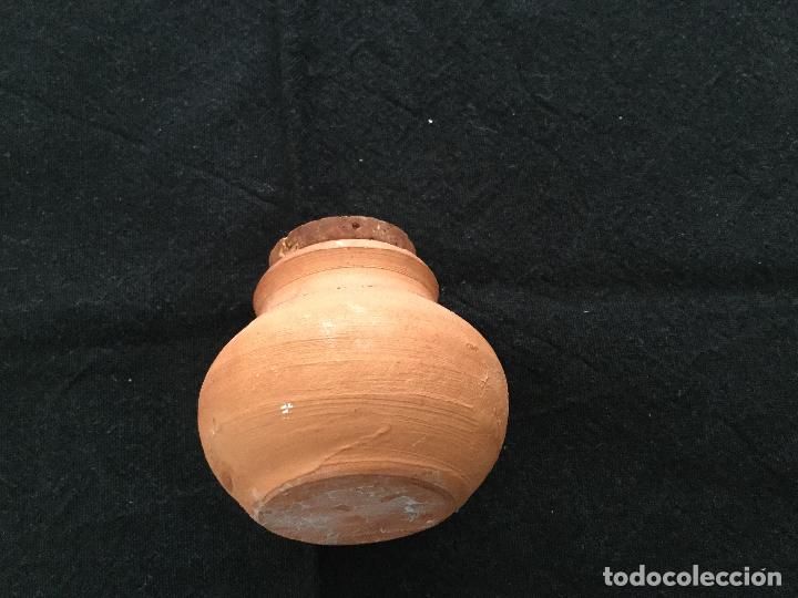 Cajas y cajitas met&aacute;licas: Polvera de barro Tierra de Sol. Tono bronze. - Foto 3