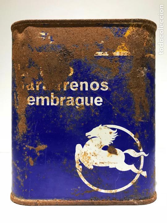 Cajas y cajitas met&aacute;licas: ANTIGUA LATA PEGASO, L&Iacute;QUIDO PARA FRENOS Y EMBRAGUE
