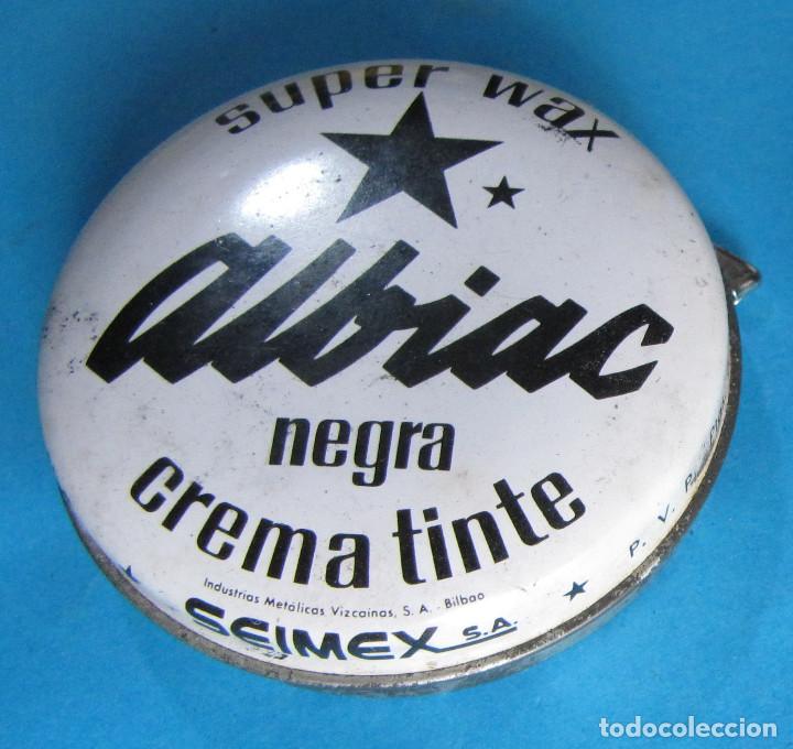 Cajas y cajitas met&aacute;licas: CAJA MET&Aacute;LICA. SUPER WX ALBIAC. NEGRA. CREMA TINTE.