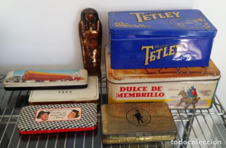Cajas y cajitas met&aacute;licas: Lote 7 cajas coleccionables - Foto 1
