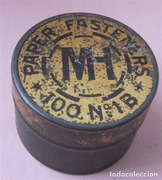Cajas y cajitas met&aacute;licas: caja paper fasteners MI -- de chapa