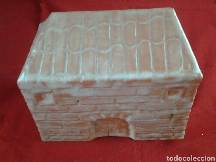 Cajas y cajitas met&aacute;licas: Hucha arcilla esmaltada - Foto 3