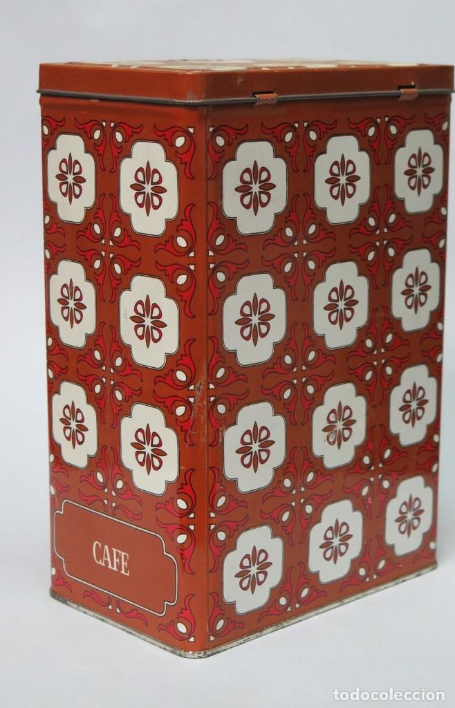 Cajas y cajitas met&aacute;licas: LATA DE COLA CAO CAFE - Foto 2
