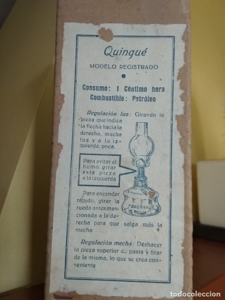 Cajas y cajitas met&aacute;licas: caja quinqu&eacute; con instrucciones - Foto 2