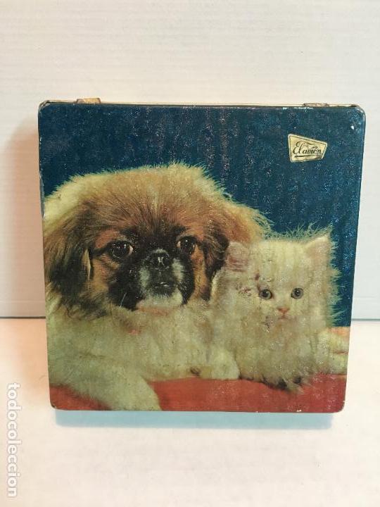 Cajas y cajitas met&aacute;licas: ANTIGUA LATA DE CARAMELOS DE CAF&Eacute; EL AVION DE CASTROVIEJO Y GOMEZ - LOGRO&Ntilde;O