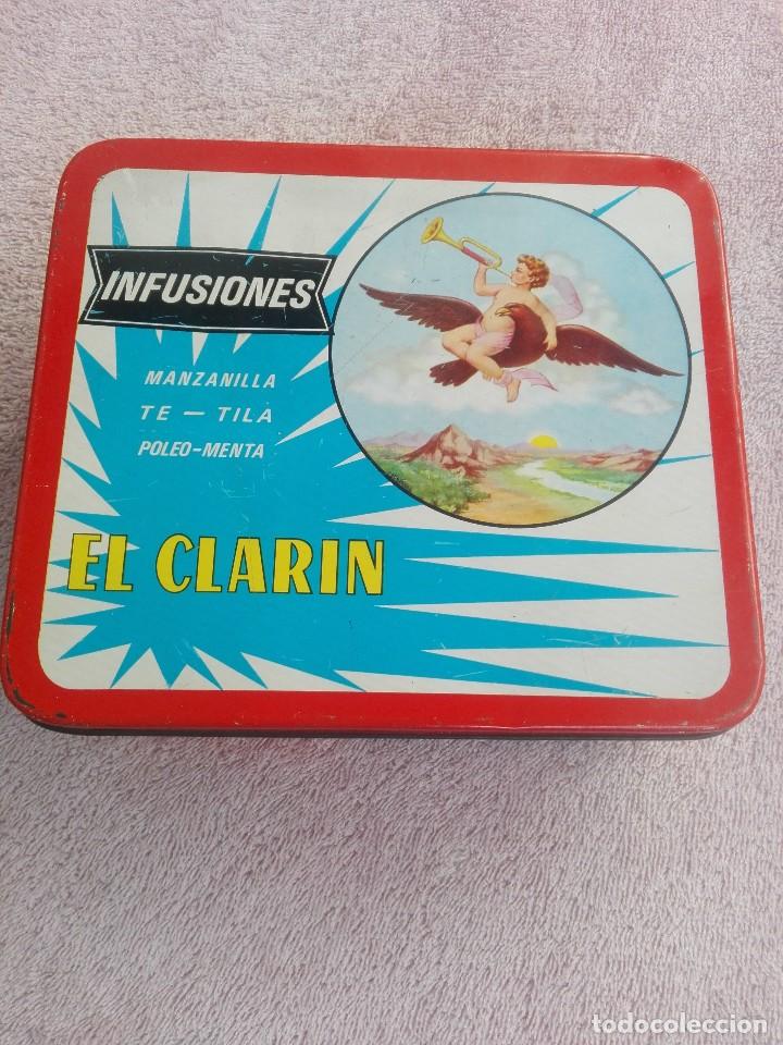Cajas y cajitas met&aacute;licas: Caja infusiones el Clar&iacute;n - Foto 1