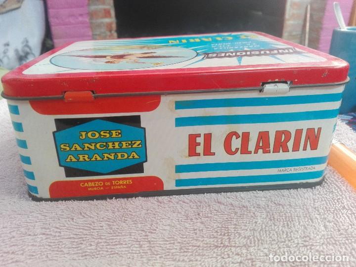 Cajas y cajitas met&aacute;licas: Caja infusiones el Clar&iacute;n - Foto 3