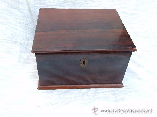 Cajas y cajitas met&aacute;licas: CAJA INGLESA JACARANDA , PALISANDRO - Foto 1