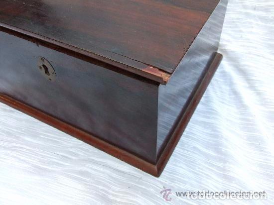 Cajas y cajitas met&aacute;licas: CAJA INGLESA JACARANDA , PALISANDRO - Foto 2