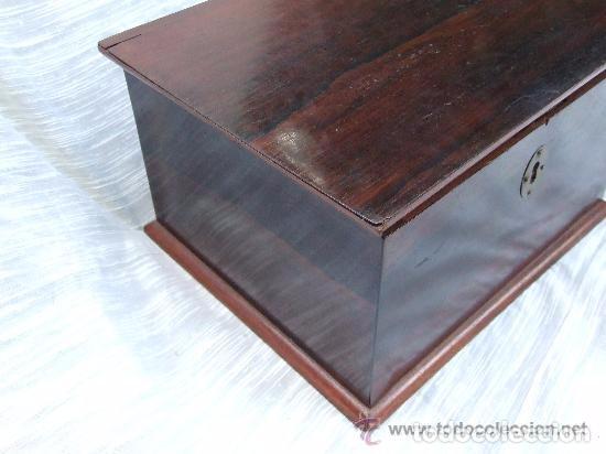 Cajas y cajitas met&aacute;licas: CAJA INGLESA JACARANDA , PALISANDRO - Foto 4