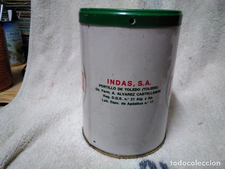 Cajas y cajitas met&aacute;licas: ANTIGUO BOTE DE GASAS - Foto 4