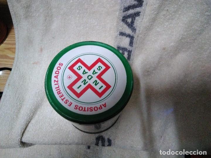 Cajas y cajitas met&aacute;licas: ANTIGUO BOTE DE GASAS - Foto 5