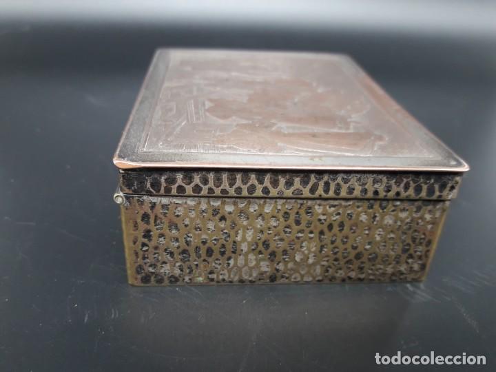 Cajas y cajitas met&aacute;licas: Caja cobre repujado Francesa - Foto 5