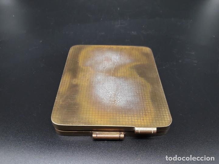 Cajas y cajitas met&aacute;licas: Caja polvera Art deco - Foto 2