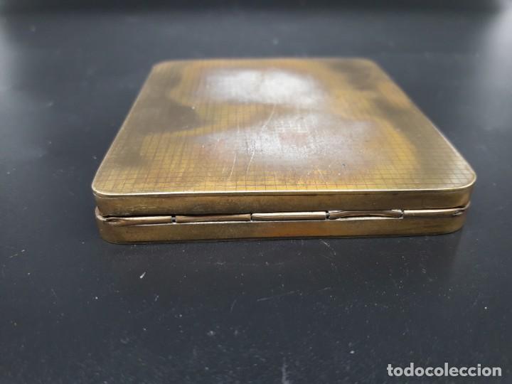 Cajas y cajitas met&aacute;licas: Caja polvera Art deco - Foto 3