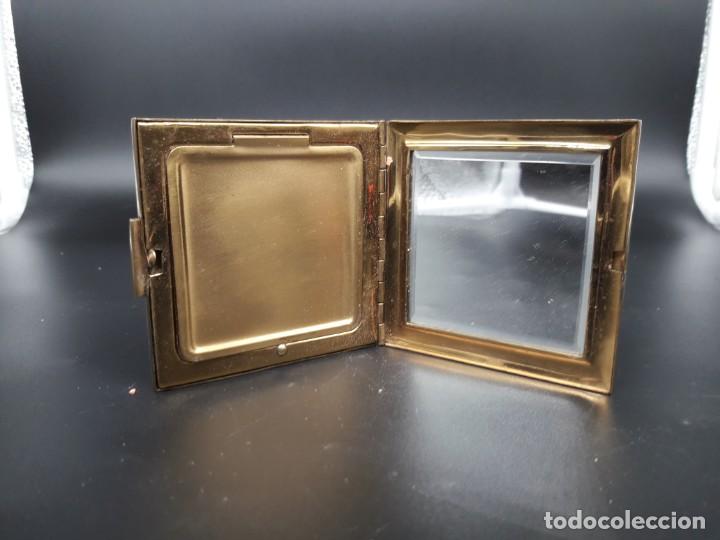 Cajas y cajitas met&aacute;licas: Polvera art Nouveau - Foto 5