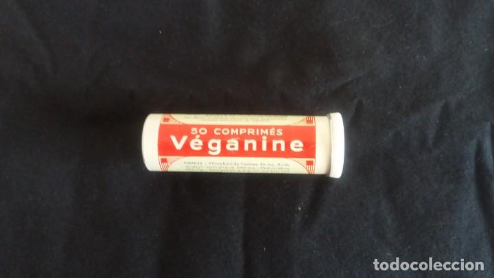 Cajas y cajitas met&aacute;licas: Tubo de medicamento vintage