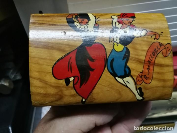 Cajas y cajitas met&aacute;licas: ANTIGUO JOYERO RECUERDO DE MALLORCA a&ntilde;os 60