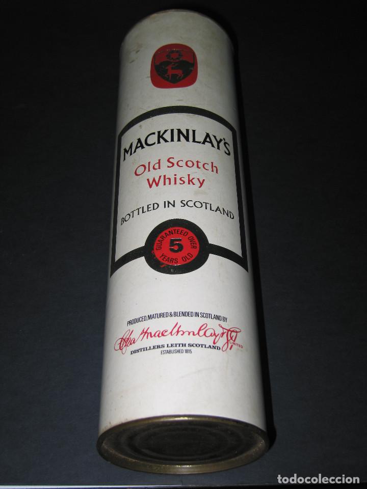 Cajas y cajitas met&aacute;licas: CAJA DE WHISKY MACKINLAY&rsquo;S - Foto 1
