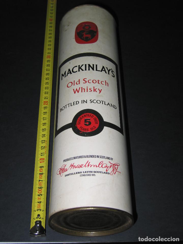 Cajas y cajitas met&aacute;licas: CAJA DE WHISKY MACKINLAY&rsquo;S - Foto 2
