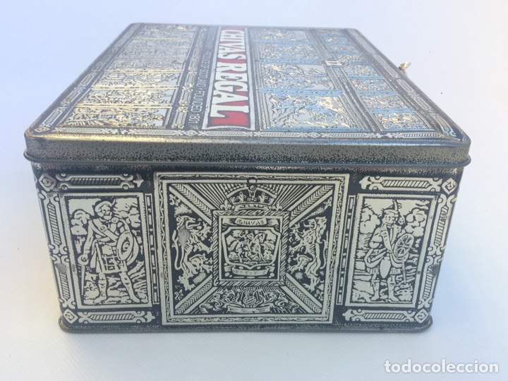 Cajas y cajitas met&aacute;licas: Caja CHIVAS REGAL - Foto 5