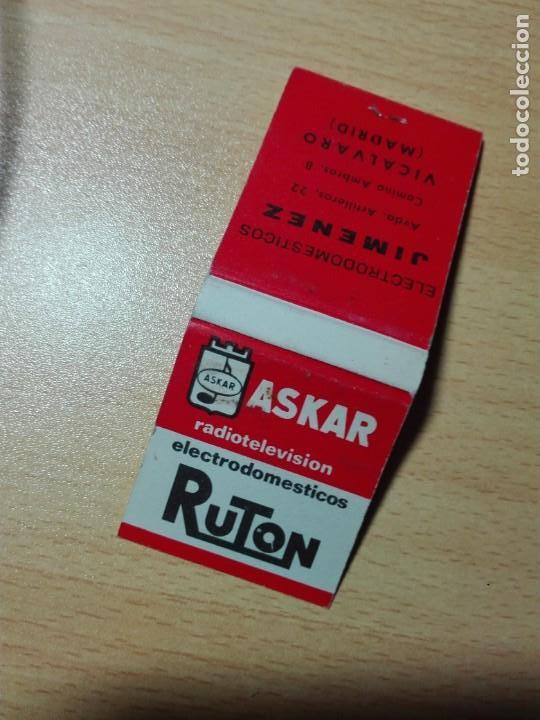 Casse e cassette metalliche: CAJA CERILLAS - ASKAR RUTON - ELECTRODOMESTICOS VICALVARO MADRID