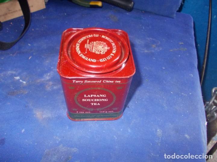 Cajas y cajitas met&aacute;licas: caja de te