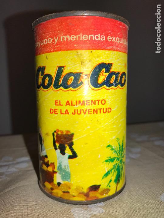 Cajas y cajitas met&aacute;licas: ANTIGUO BOTE DE COLA CAO 200 gramos