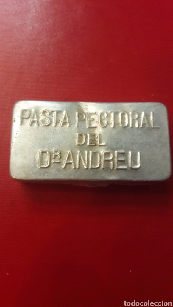 Caixas e caixinhas met&aacute;licas: Cajita Pasta Pectoral del D Andreu
