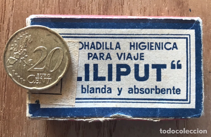 Boxes and metal boxes: Cajita de Cart&oacute;n con Almohadilla higi&eacute;nica Liliput