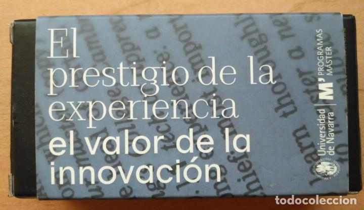 Cajas y cajitas met&aacute;licas: Cajita cart&oacute;n vac&iacute;a El prestigio de la experiencia el valor de la innovaci&oacute;n