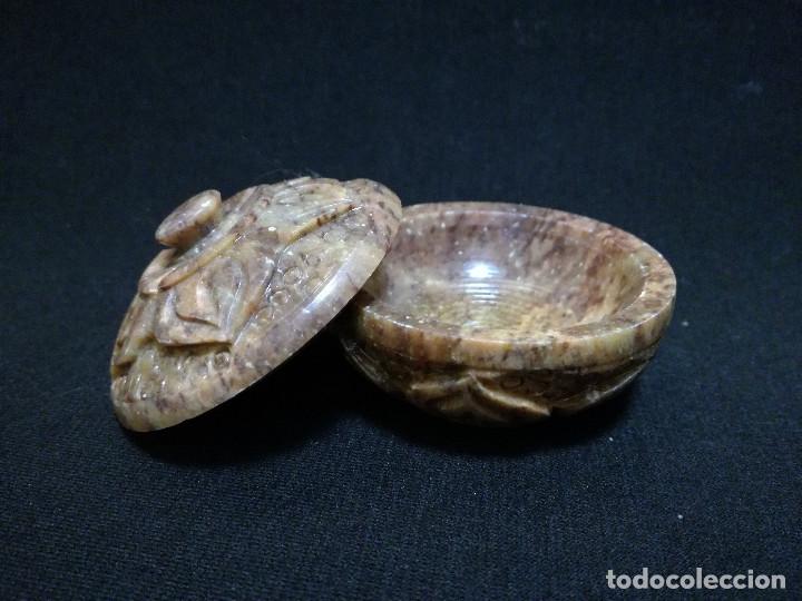 Blechdosen und Kisten: PASTILLERO / CAJITA DE GRANITO O SIMIL - motivo flores