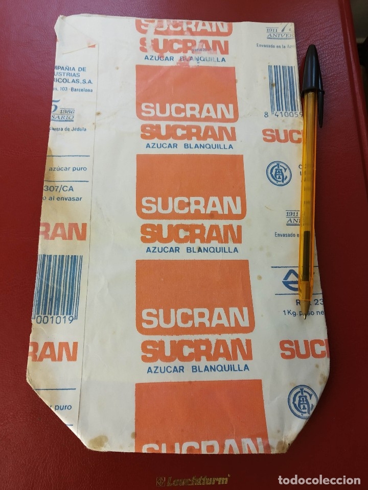 Blechdosen und Kisten: ENVASE DE AZUCAR, SUCRAN.