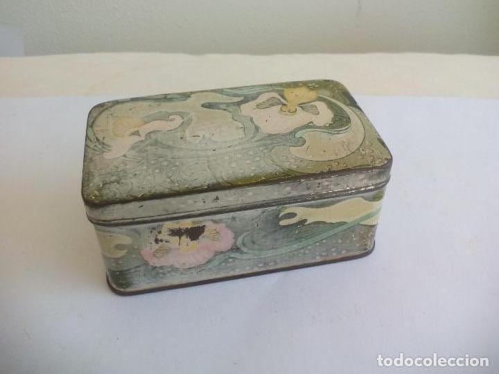 Cajas y cajitas met&aacute;licas: CAJA DE METAL, LATA, BOX ART DECO ?. TIN BOX